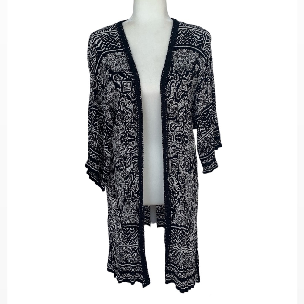 Bila Open Front Cover Up Blouse Shirt